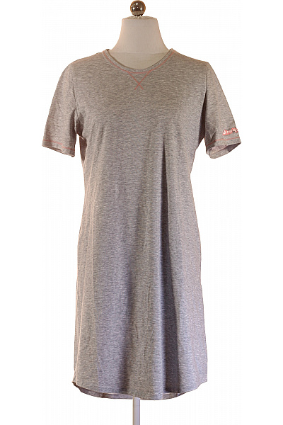 Mey Dámské Bavlněné Pyžamo šedé Krátký Rukáv Vel. S