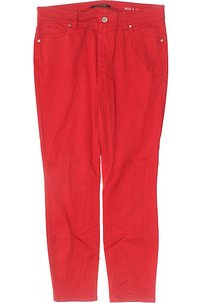 Marc O´Polo Dámské červené Strečové Skinny Džíny úzké S Kapsami Velikost 30/34