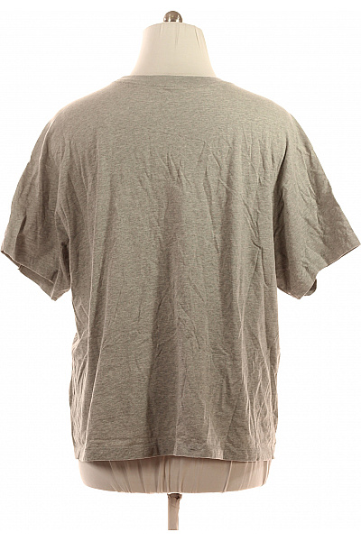 Nike Dámské šedé basic sportovní tričko s krátkým rukávem a kulatým výstřihem Vel. XXL | Nike | obrázek 3