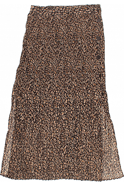 Topshop Dámská polyesterová midi sukně leopardí vzorovaná plisovaná volná Vel. 36 | Topshop | obrázek 2