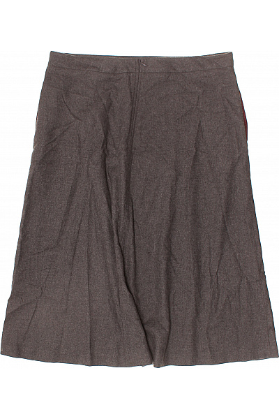 GANT Vlněná hnědá midi sukně podzimní zimní business rozšířená Velikost 40 | GANT | obrázek 3