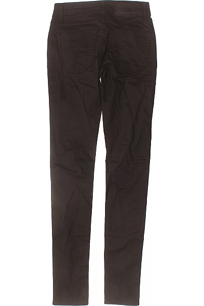 Dámské bavlněné černé strečové skinny džíny Vel. XXS | Unimoda | obrázek 2