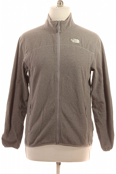 THE NORTH FACE Pánská polyesterová fleecová mikina šedá outdoor hřejivá rozepínací Velikost l | THE NORTH FACE | obrázek 2