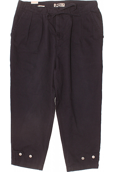 JACK & JONES Pánské černé volnočasové kalhoty s mašlí a knoflíky pod kolena Velikost 34 | JACK & JONES | obrázek 2