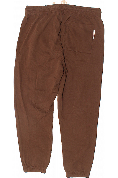 Marc O´Polo Pánské hnědé volnočasové tepláky s mašlí a pružným pasem Vel. xl | Marc O´Polo | obrázek 3