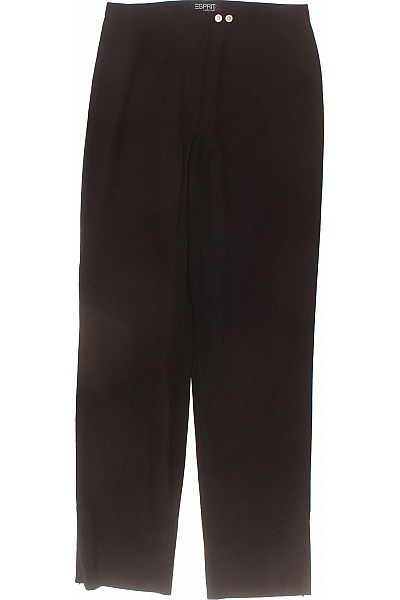 Esprit Dámské černé polyesterové oblekové rovné kalhoty elegantní Velikost 38 | Esprit | obrázek 2