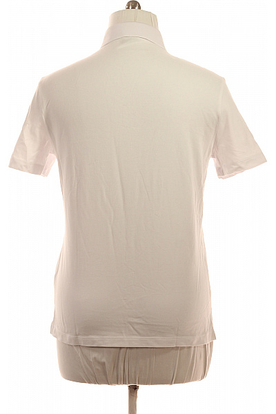 ARMANI Polo tričko bílé s krátkým rukávem a nášivkou Vel. L | ARMANI | obrázek 3