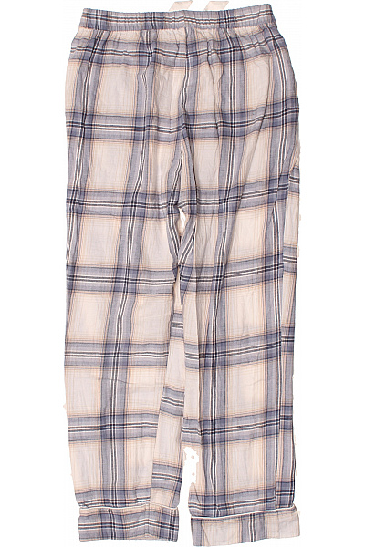 Dámské kostkované pyžamové kalhoty s mašlí Vel. s | Unimoda | obrázek 3