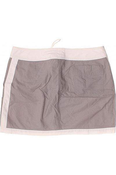 Next Dámská bavlněná plážová mini sukně šedá bílá s kapsami Velikost 40 | Next | obrázek 3