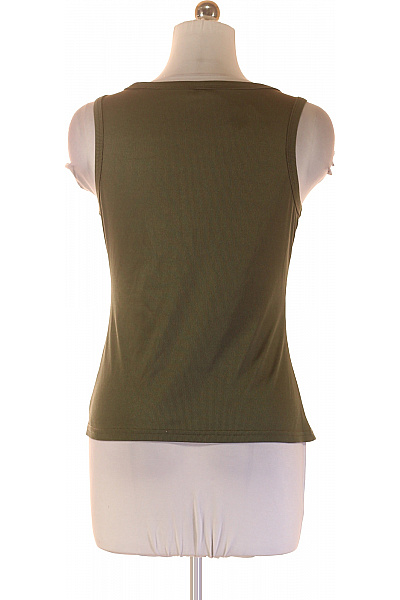 shein Dámské khaki žebrované tílko henley basic Vel. xl | shein | obrázek 3
