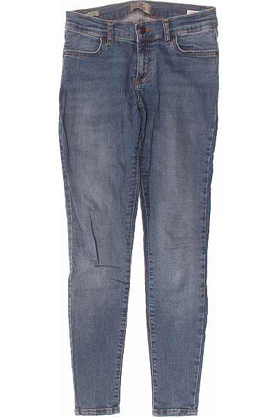 LTB Dámské Modré Strečové Skinny Džíny Seprané Vel. 27
