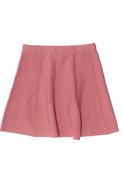 ZARA Dámská růžová áčková krátká skládaná sukně elastická Velikost M | ZARA | obrázek 3