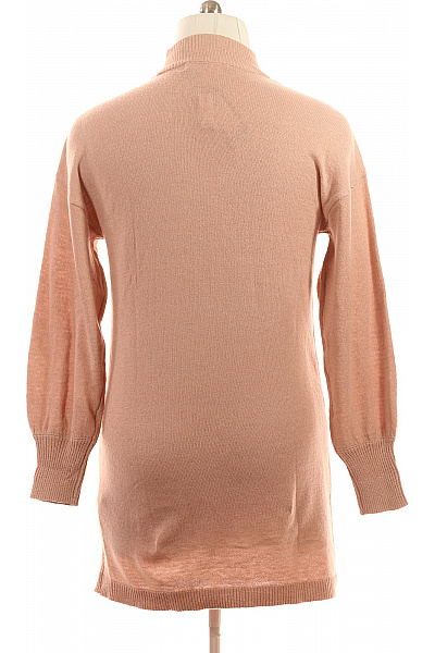 VERO MODA Dámské pletené rolákové tunikové šaty s dlouhým rukávem jednoduché Vel. l | VERO MODA | obrázek 2