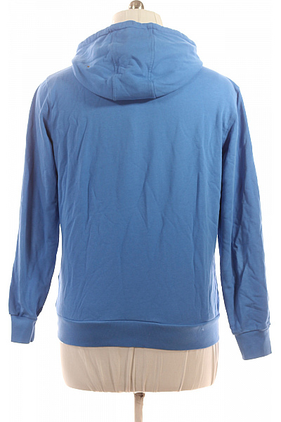 La Martina Pánská modrá mikina s kapucí přes hlavu klokaní kapsou streetwear Vel. xl | La Martina | obrázek 2