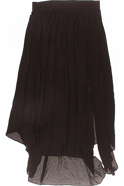 Karen Millen Dámská černá dlouhá volná splývavá letní sukně s pružným pasem Velikost 40 | Karen Millen | obrázek 3