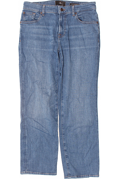 Boyfriend Dámské Džíny Modré 7 For All Mankind Vel. 30