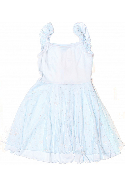 Dívčí modré šaty s Elsou Velikost 110/116 | Unimoda | obrázek 2