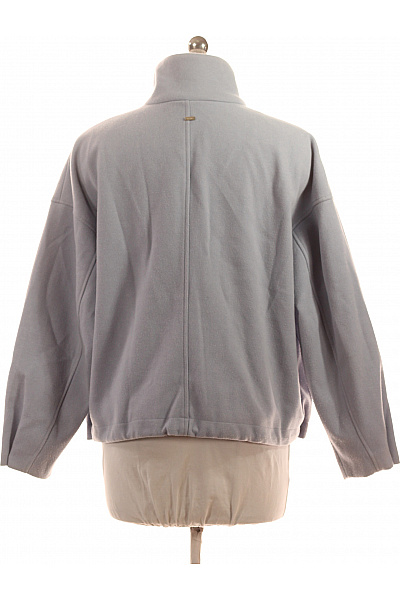 White Label Dámský polyesterový krátký bomber kabát světle modrý moderní na zip Velikost 38 | White Label | obrázek 2