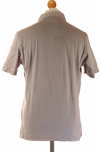 J.Lindeberg Pánské viskózové tričko henley s límečkem jednobarevné s kapsou béžové Vel. L | J.Lindeberg | obrázek 2