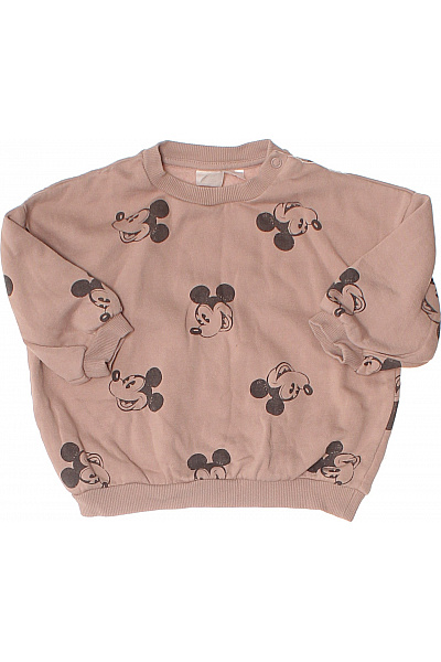 HM  Dětská souprava Mickey Mouse béžová s potiskem Vel. 74 | HM  | obrázek 2