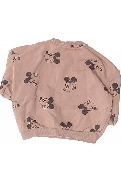 HM  Dětská souprava Mickey Mouse béžová s potiskem Vel. 74 | HM  | obrázek 3