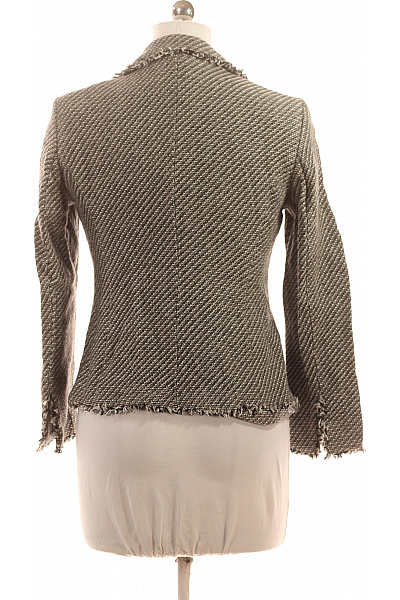 Marks & Spencer Teplé sako dámské tvídové vypasované elegantní podzimní Vel. 12 | Marks & Spencer | obrázek 2