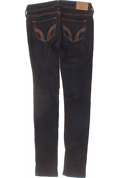 Hollister Dámské tmavě modré strečové skinny džíny Vel. 24 | Hollister | obrázek 2