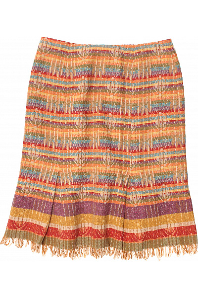 Dlouhá  Sukně Vlněná Barevná Max Mara Second hand Vel. 42 | Max Mara | obrázek 2