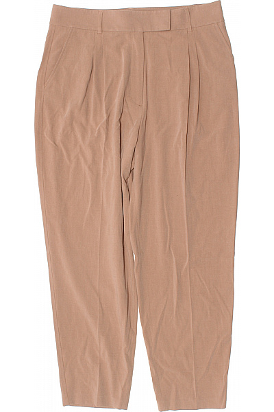 s.OLIVER Dámské společenské kalhoty béžové volné s puky látkové elegantní Vel. 42 | s.OLIVER | obrázek 2