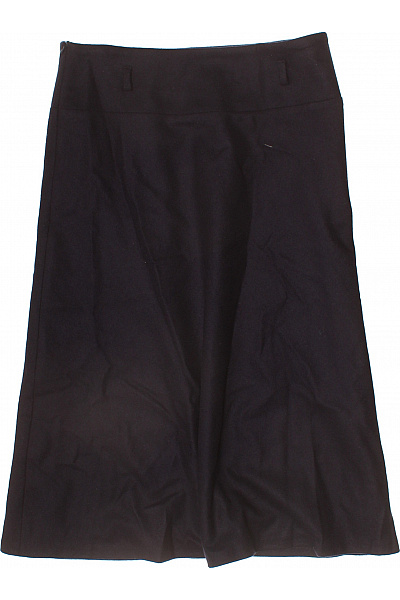 GARDEUR Dámská vlněná černá pouzdrová sukně midi business elegantní Vel. 38 | GARDEUR | obrázek 3