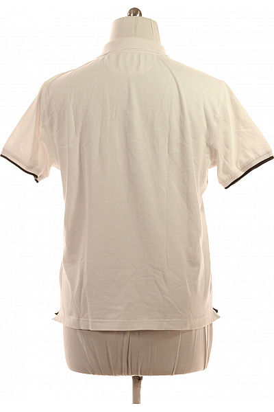 La Martina Pánské bílé polo tričko s krátkým rukávem a výšivkou Velikost XXXL | La Martina | obrázek 3