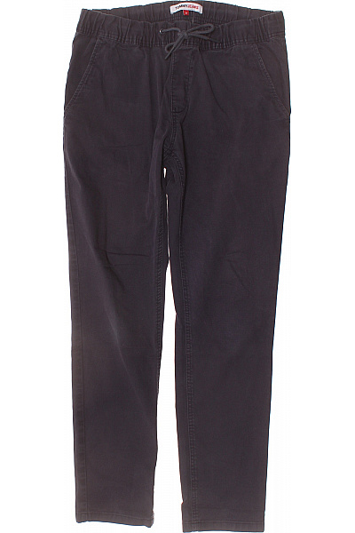 TOMMY HILFIGER Pánské tmavě modré volnočasové jogger kalhoty s kapsami na zavazování Vel. m | TOMMY HILFIGER | obrázek 2