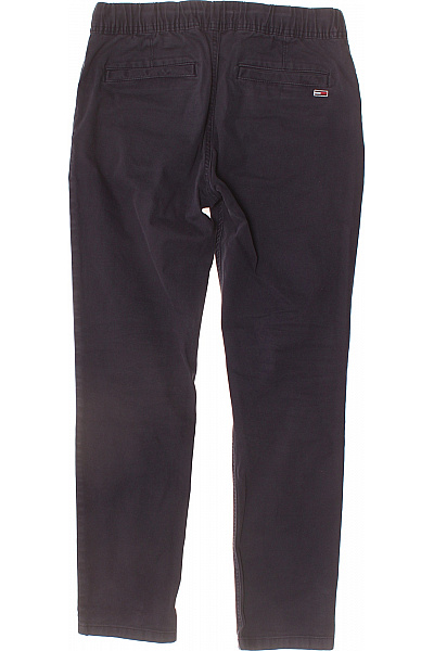 TOMMY HILFIGER Pánské tmavě modré volnočasové jogger kalhoty s kapsami na zavazování Vel. m | TOMMY HILFIGER | obrázek 3