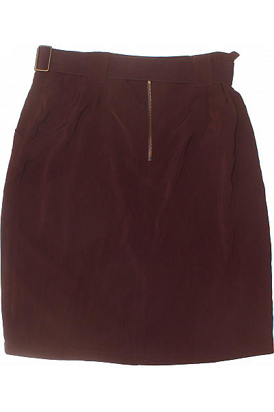Esprit hnědá áčková sukně s páskem elegantní krátká Velikost 38 | Esprit | obrázek 3