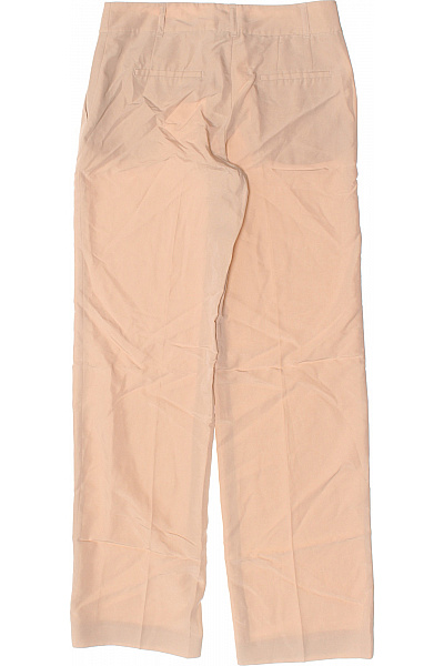 Esprit Dámské béžové elegantní rovné látkové kalhoty s knoflíky Vel. 34 | Esprit | obrázek 3