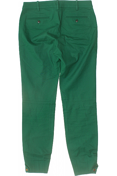 Ralph Lauren Dámské bavlněné zelené kalhoty s kapsami volnočasové ležérní rovné Velikost 2 | Ralph Lauren | obrázek 3