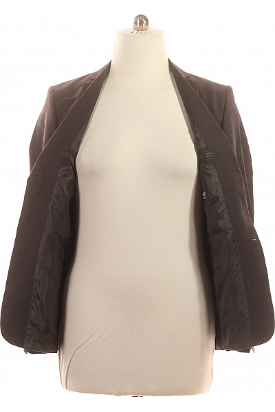 LAB Pánské společenské sako tmavě hnědé jednořadé elegantní na běžné nošení Velikost L | LAB | obrázek 4