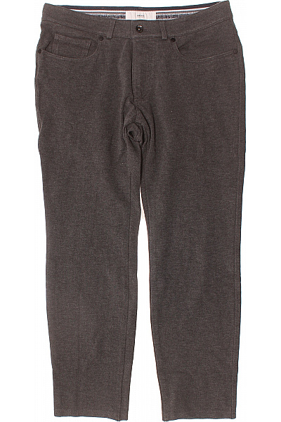 BRAX Pánské rovné volnočasové tmavě hnědé úpletové kalhoty s kapsami Vel. 32/32 | BRAX | obrázek 2