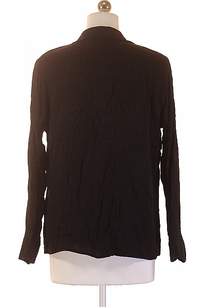 Hugo Boss Dámská viskózová černá košile s dlouhým rukávem ležérní Vel. s | Hugo Boss | obrázek 2