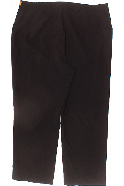 Dámské černé bavlněné oblekové volné s kapsami elegantní pohodlné Vel. L | Unimoda | obrázek 3