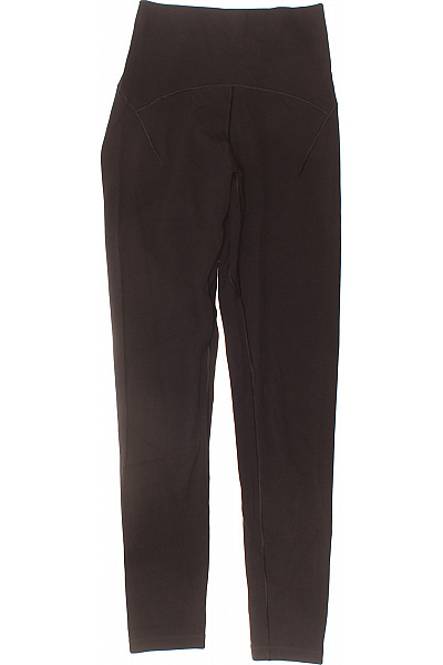 ADIDAS Dámské Tmavě Hnědé Sportovní Legíny S Vysokým Pasem Na Cvičení Velikost XS