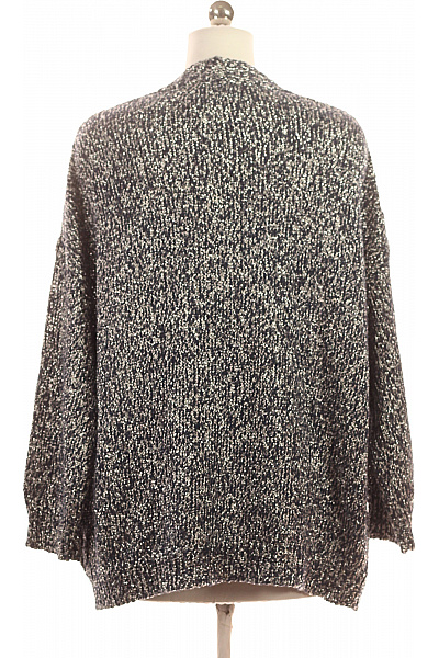 Essentiel Dámský pletený třpytivý kardigan černobílý volný Vel. S | Essentiel | obrázek 2