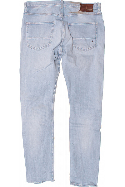 TOMMY HILFIGER Pánské světle modré džíny rovné seprané klasické s kapsami Vel. 32/33 | TOMMY HILFIGER | obrázek 2