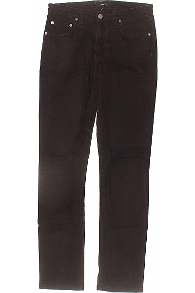 Filippa K. Dámské černé Džíny Rovné Kapsy Klasické Strečové Vel. S