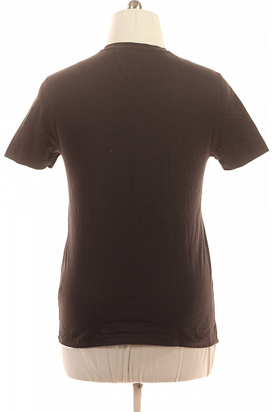 TOMMY HILFIGER Pánské bavlněné tričko s krátkým rukávem a nápisem basic Velikost L | TOMMY HILFIGER | obrázek 2