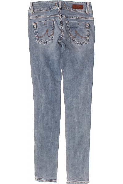 LTB Dámské džíny strečové úzké s vysokým pasem modré seprané Vel. W24/L32 | LTB | obrázek 2