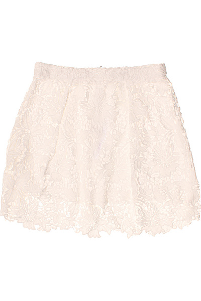Twist & Tango Bílá krajková květinová skater sukně krátká Velikost 40 | Twist & Tango | obrázek 2