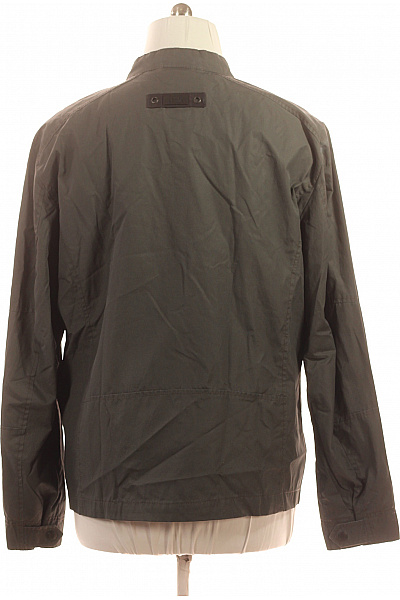 camel active Pánská bavlněná jarní bunda tmavě zelená lehká outdoorová se zipem Velikost 52 | camel active | obrázek 2