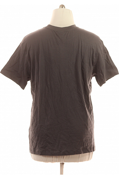 Nike Dámské bavlněné sportovní tričko šedé s krátkým rukávem a potiskem Vel. L | Nike | obrázek 2