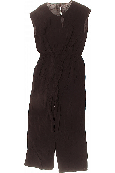 Sublevel Dámský černý letní overal bez rukávů široké nohavice Vel. l | Sublevel | obrázek 3